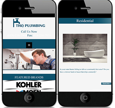 websites for plumbing companies